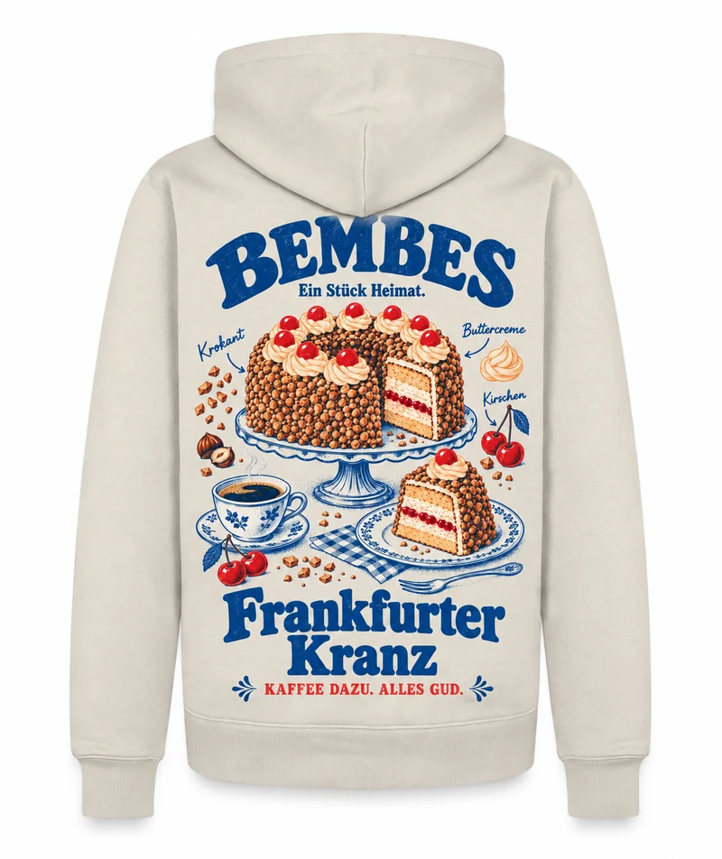 Frankfurter Kranz · Hoodie – Unisex Hoodie, Rückseite