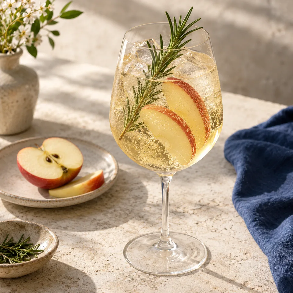Apfelwein Spritz – Serviervorschlag