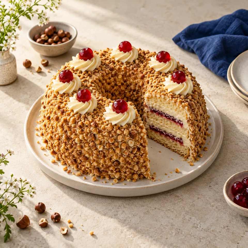 Frankfurter Kranz – Serviervorschlag